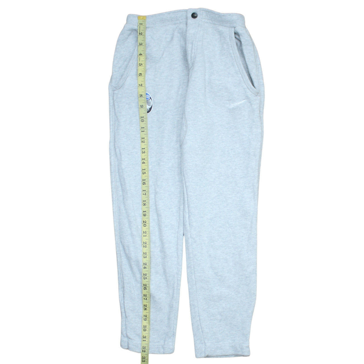 Nike Boys Grey Sweatpants 12-13 Years Regular Fit Cotton Sports Joggers