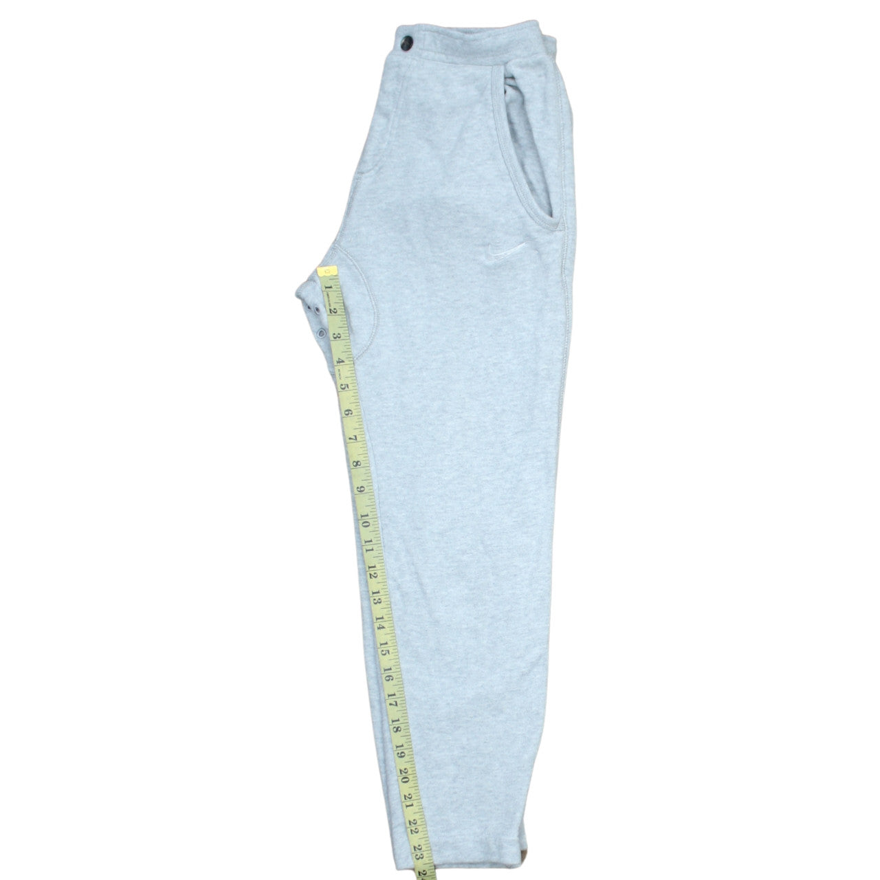Nike Boys Grey Sweatpants 12-13 Years Regular Fit Cotton Sports Joggers