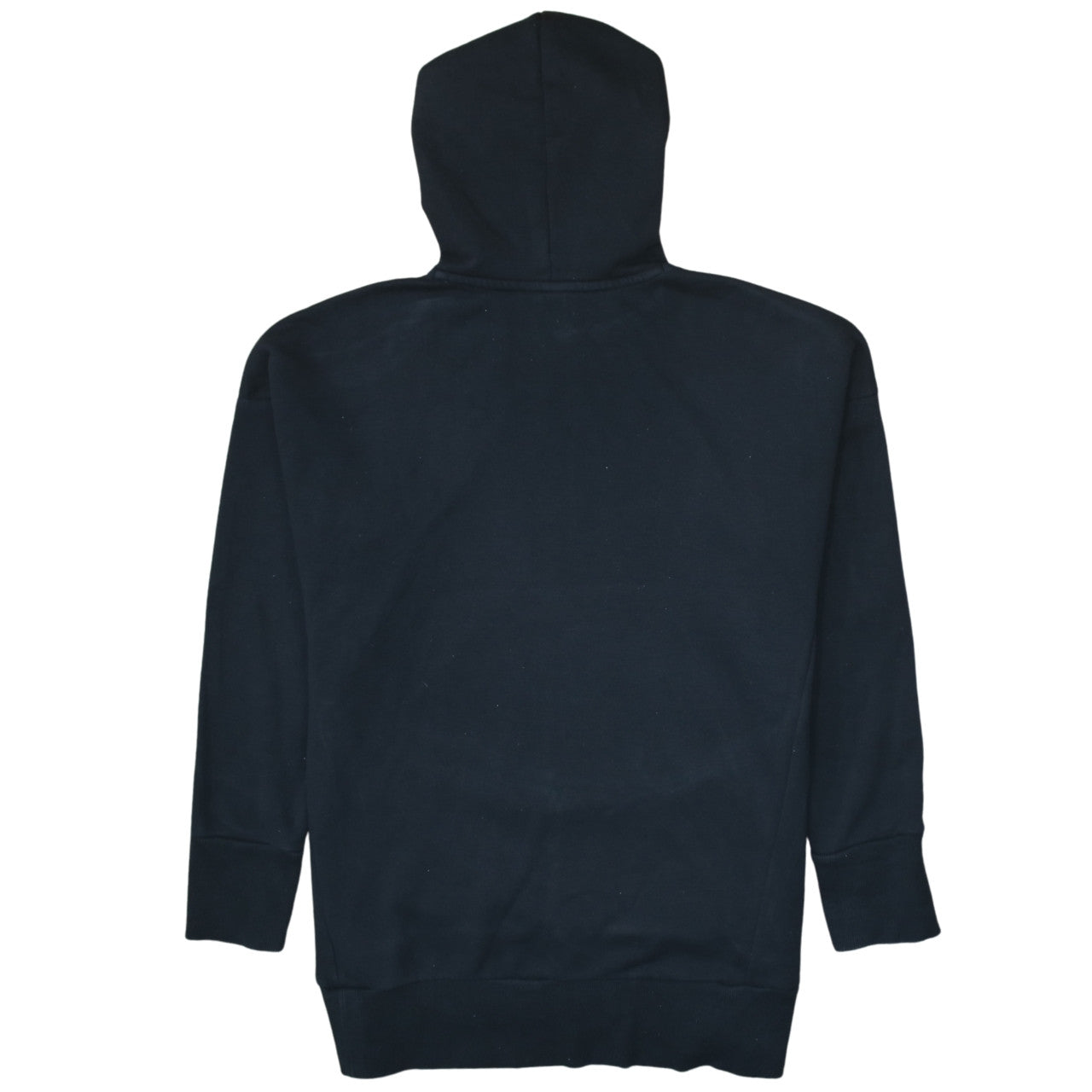 Adidas Women's Black Pullover Hoodie Size 12-14 Logo Cotton Blend