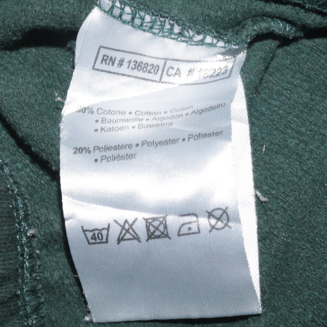 Kappa Men's Green Jogger Trousers Small Regular Fit