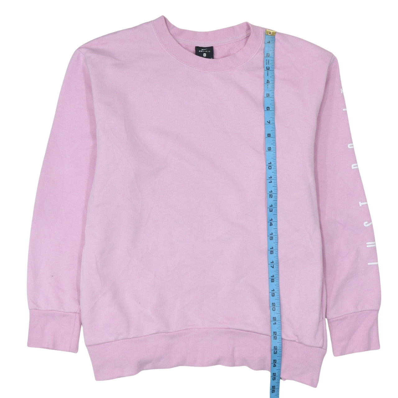 Nike Women’s Pink Dri-Fit Crew Neck Pullover Sweatshirt Size M