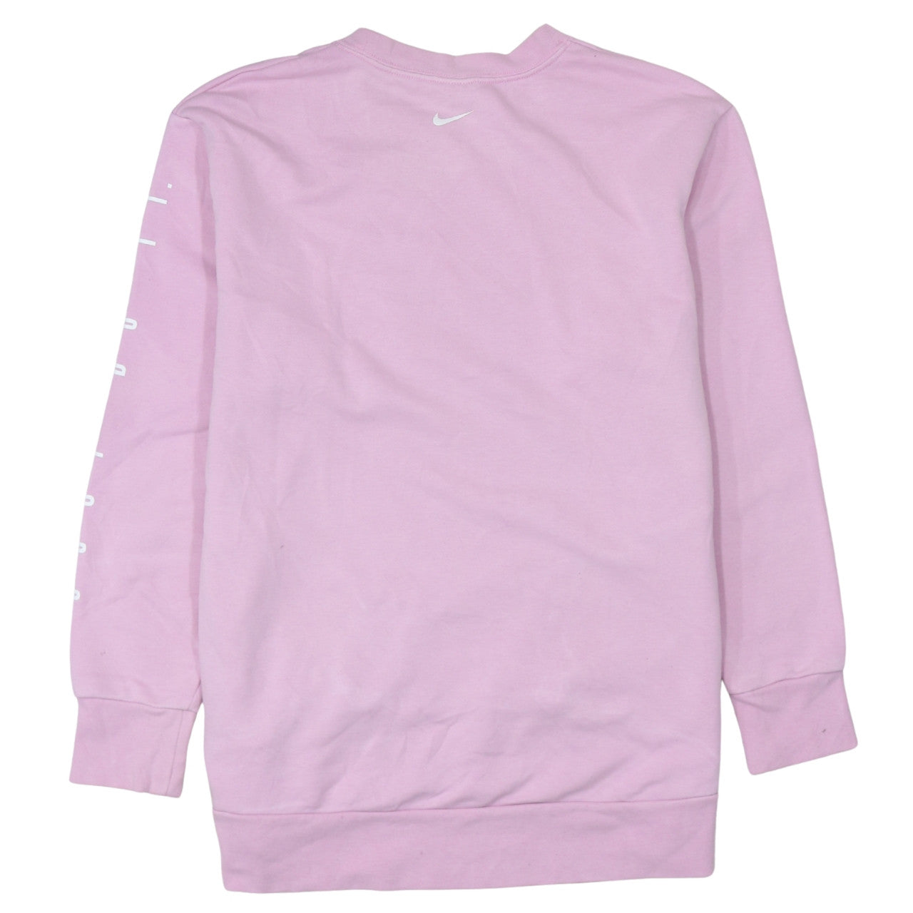 Nike Women’s Pink Dri-Fit Crew Neck Pullover Sweatshirt Size M