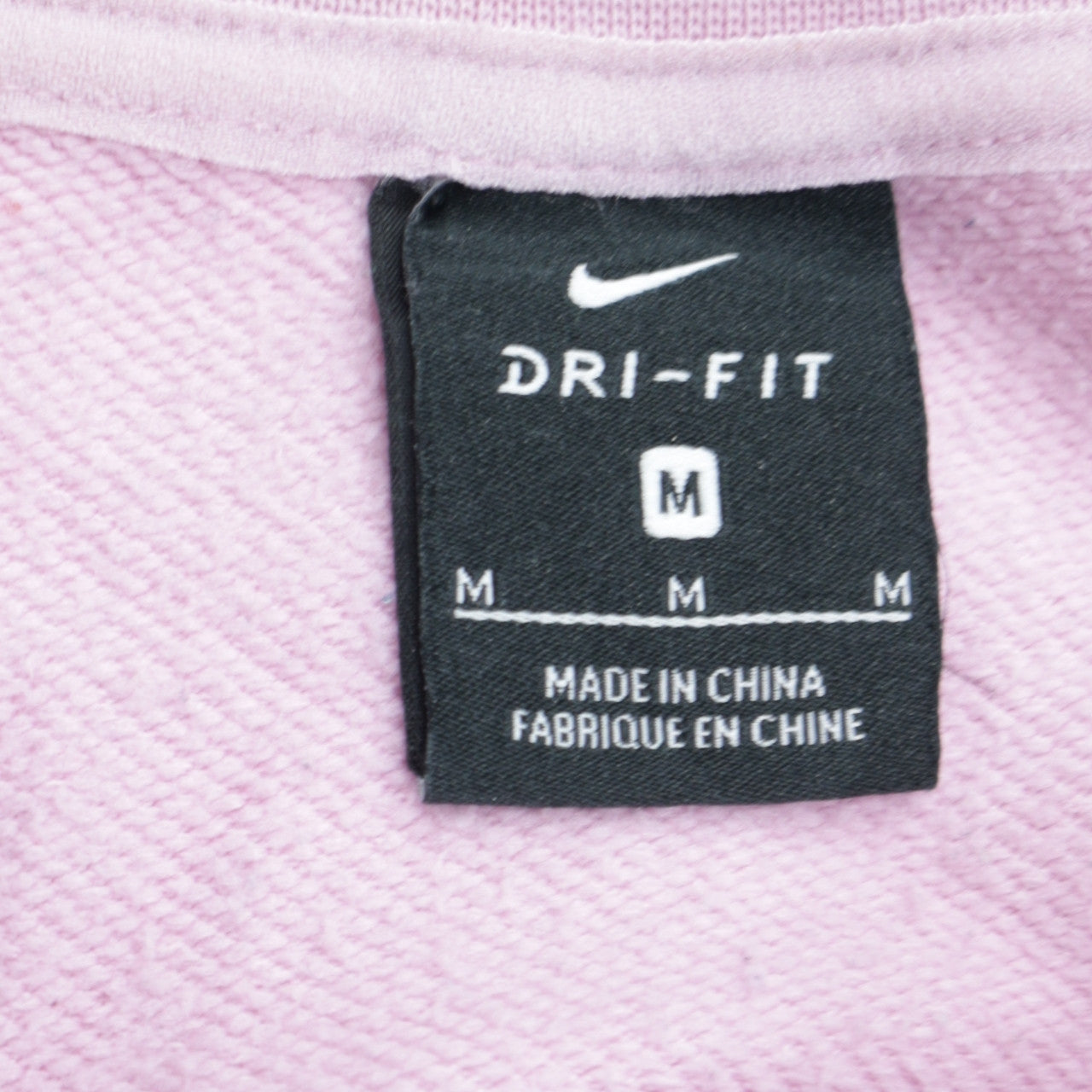 Nike Women’s Pink Dri-Fit Crew Neck Pullover Sweatshirt Size M