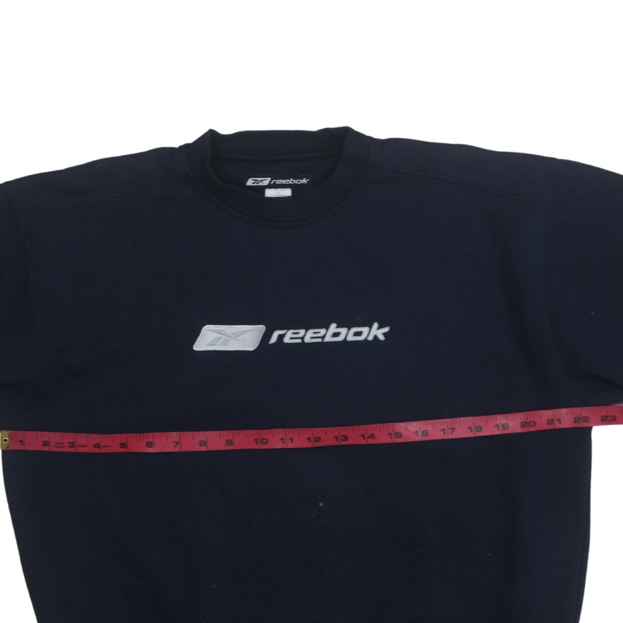 Reebok Men's Blue Crew Neck Pullover Sweatshirt Size S Regular Fit