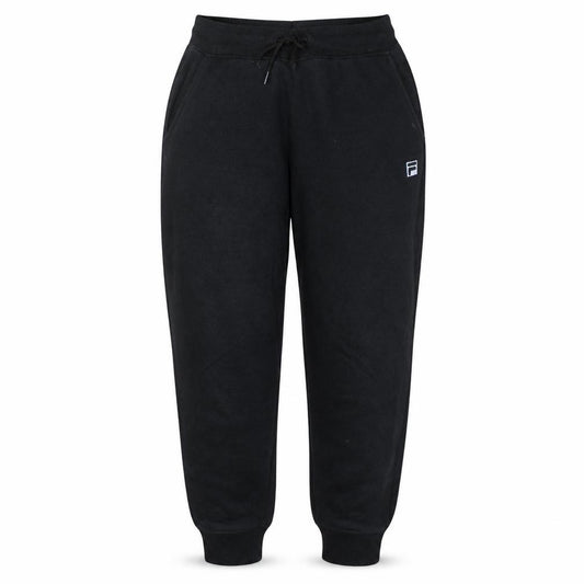 Fila Womens Black Small Jogger Sweatpants Cotton Blend Drawstring