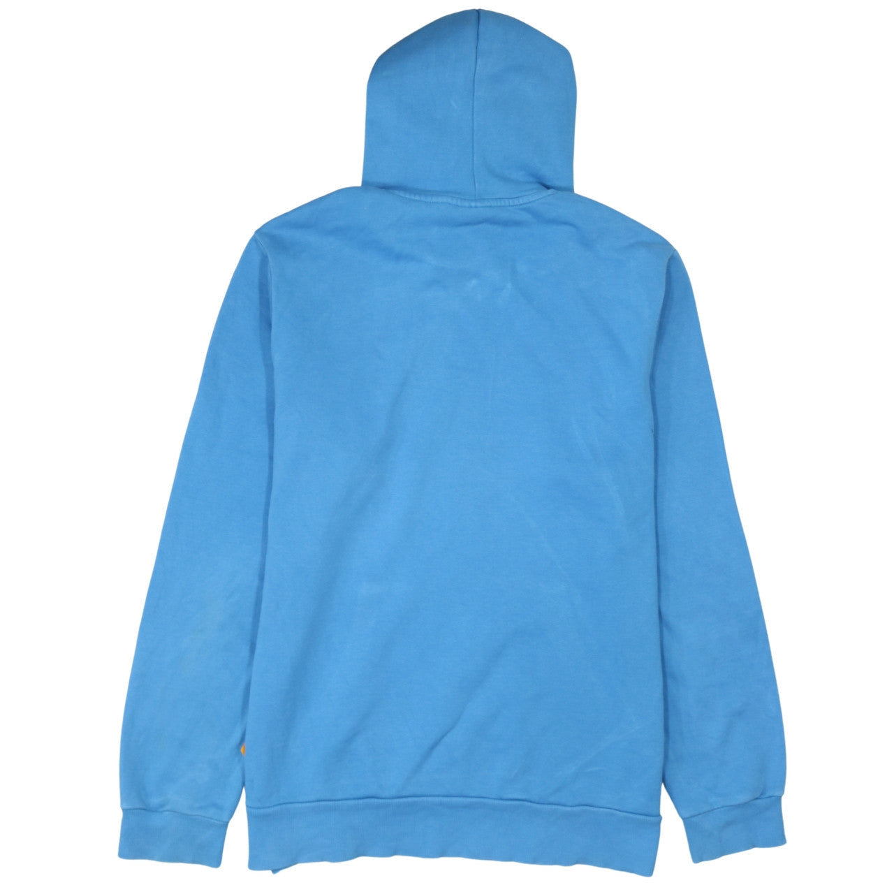 Puma Men's Blue Pullover Hoodie Size L with Logo Detail