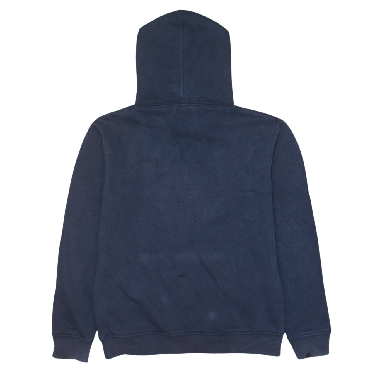 Adidas Mens Blue Pullover Hoodie S Graphic Trefoil Sweatshirt