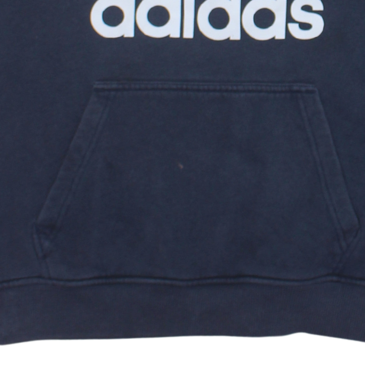 Adidas Mens Blue Pullover Hoodie S Graphic Trefoil Sweatshirt