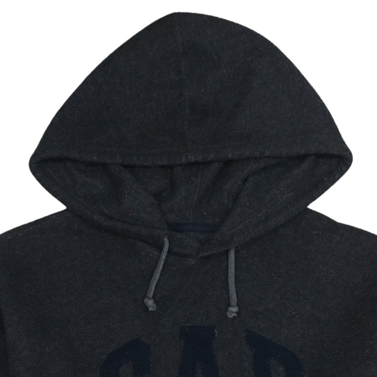 GAP Mens Grey Pullover Hoodie S Fleece Logo Hooded Sweatshirt