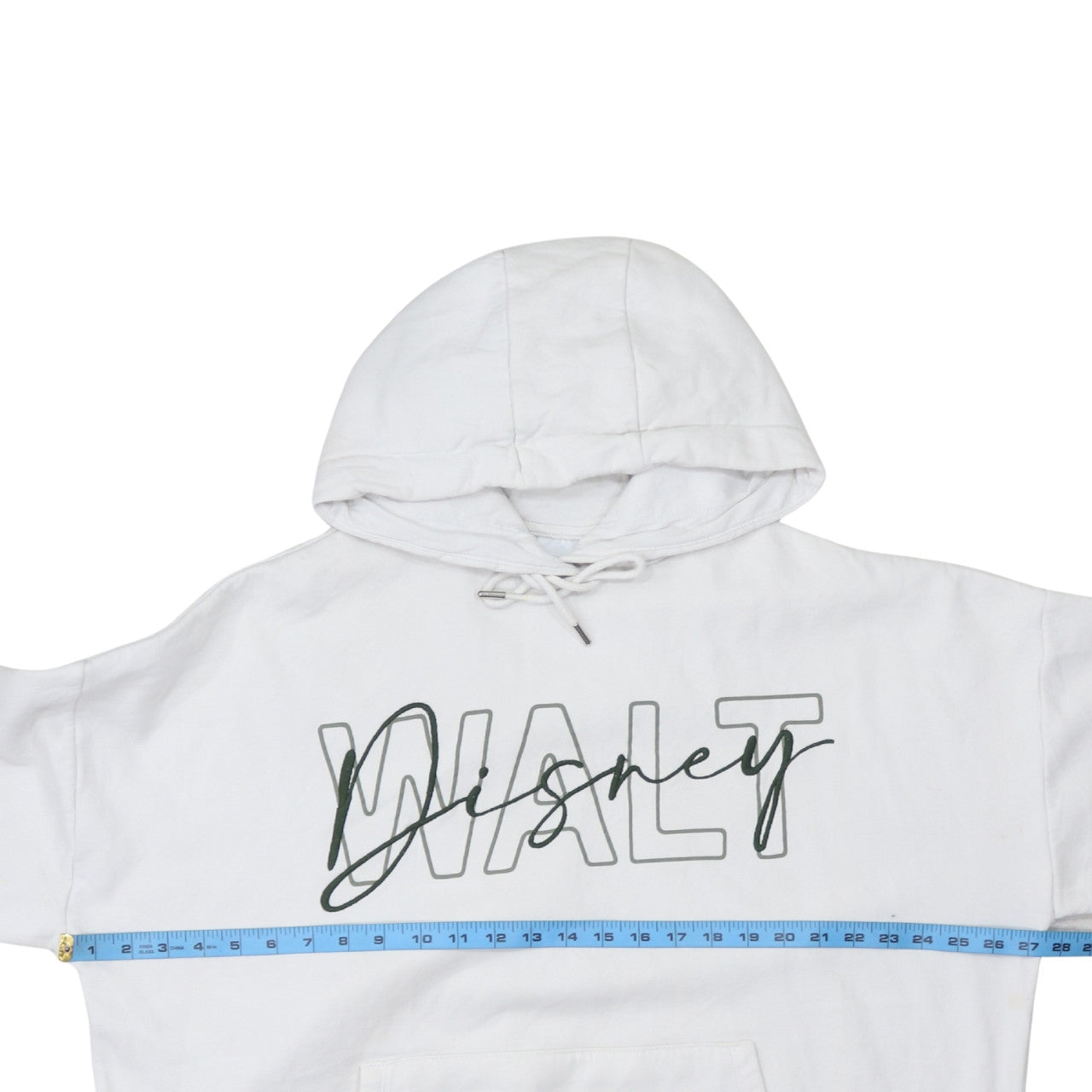 Disney Women's White XL Pullover Hoodie with Graphic Print