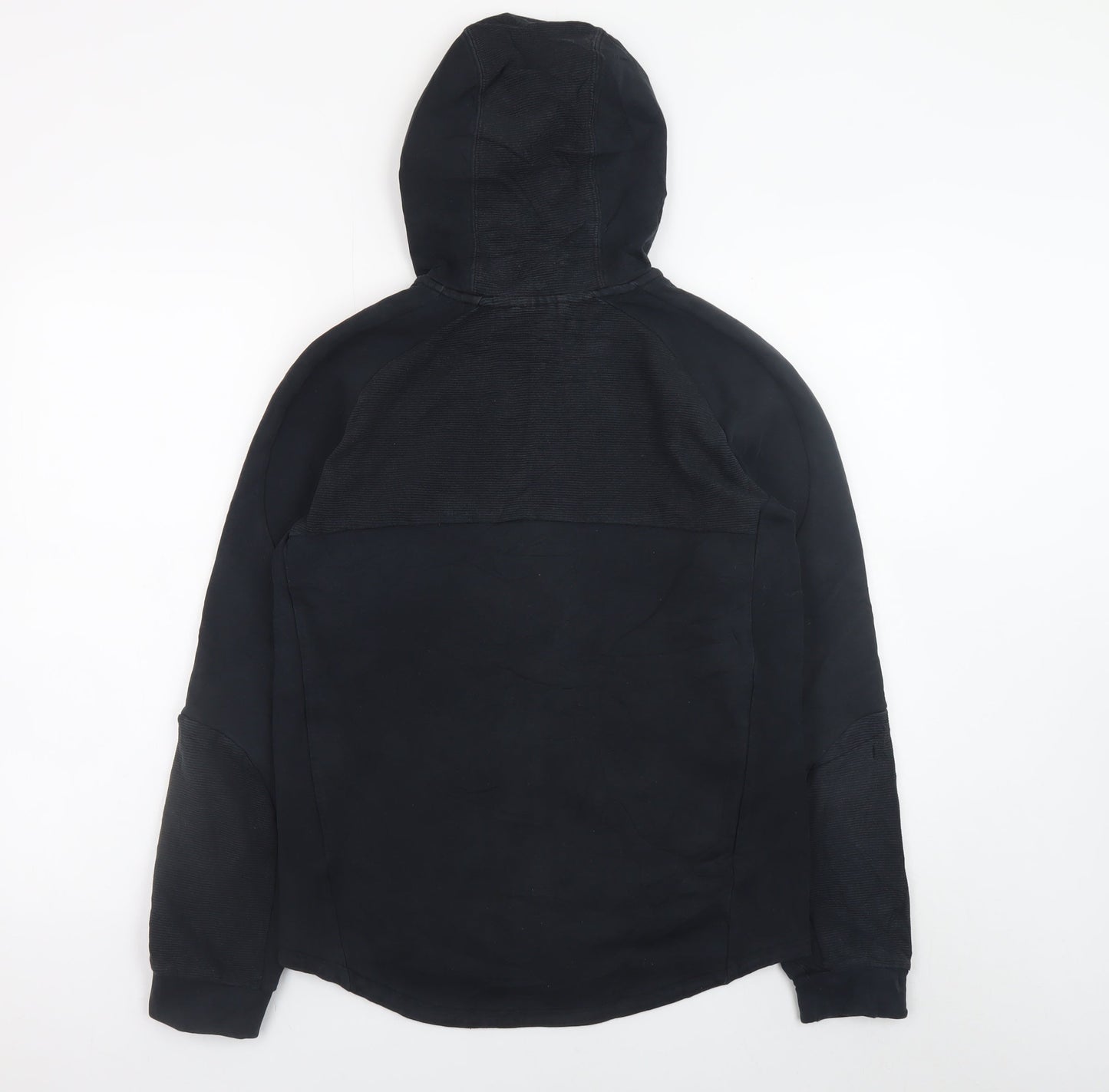 Puma Teens Black 2XL Full Zip Hoodie with Logo