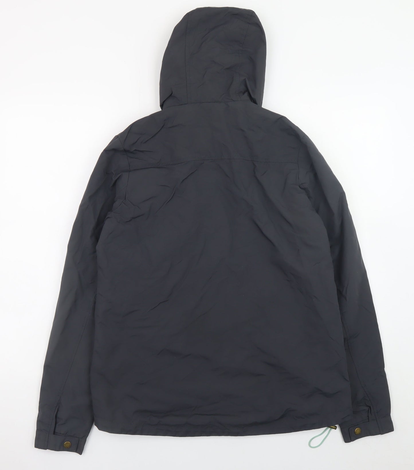 Fat Face Women's Grey Hooded Mid-Length Parka Jacket Size 10