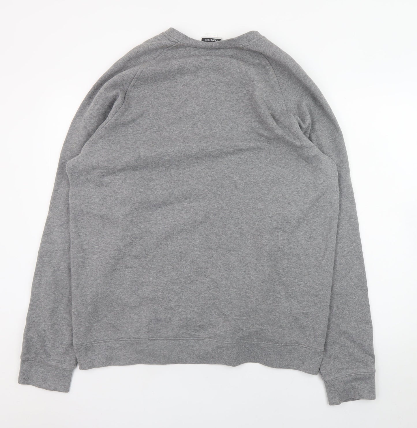 Reebok Men’s Grey 3XL Crew Neck Pullover Sweatshirt