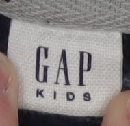 GAP Kids Navy Grey Striped Pullover Sweatshirt 10-11 Years