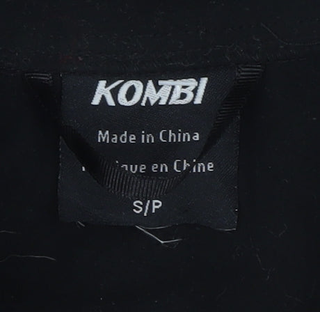 Kombi Men's Black Softshell Hooded Jacket Size S Outdoor
