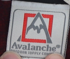 Avalanche Men's Red Fleece 1/4 Zip Pullover Sweatshirt Size S