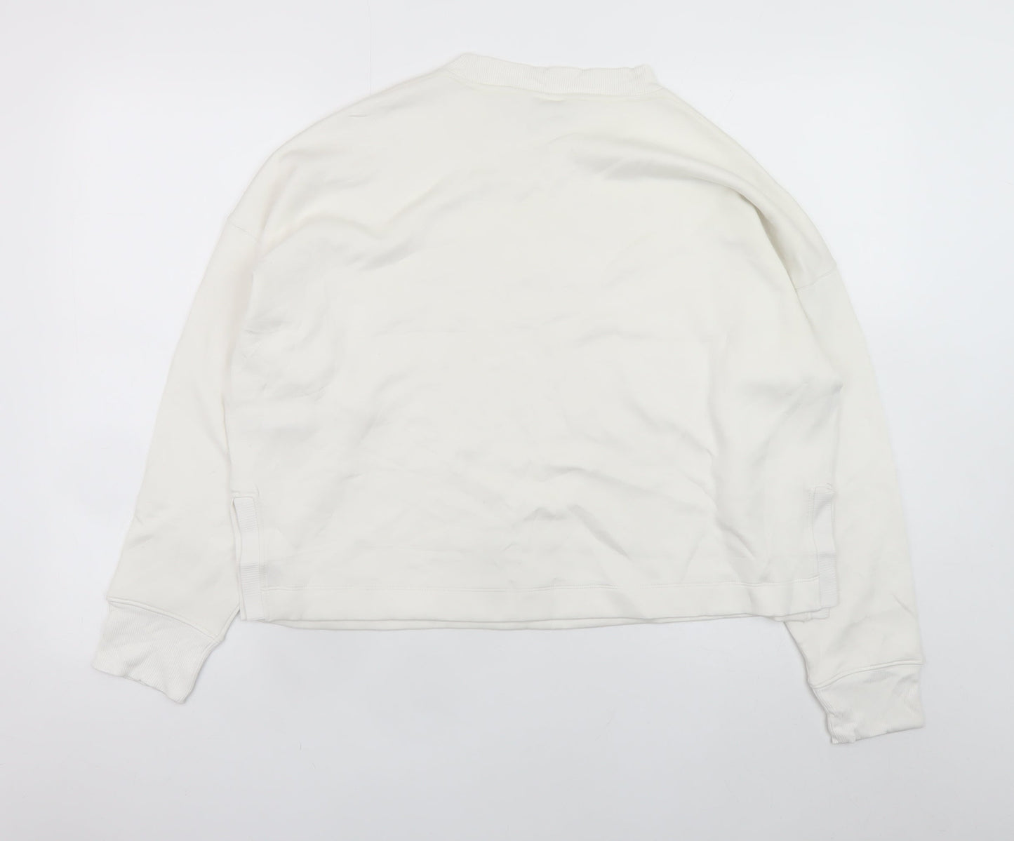 Marks and Spencer Autograph Women Ivory Medium Pullover Sweatshirt