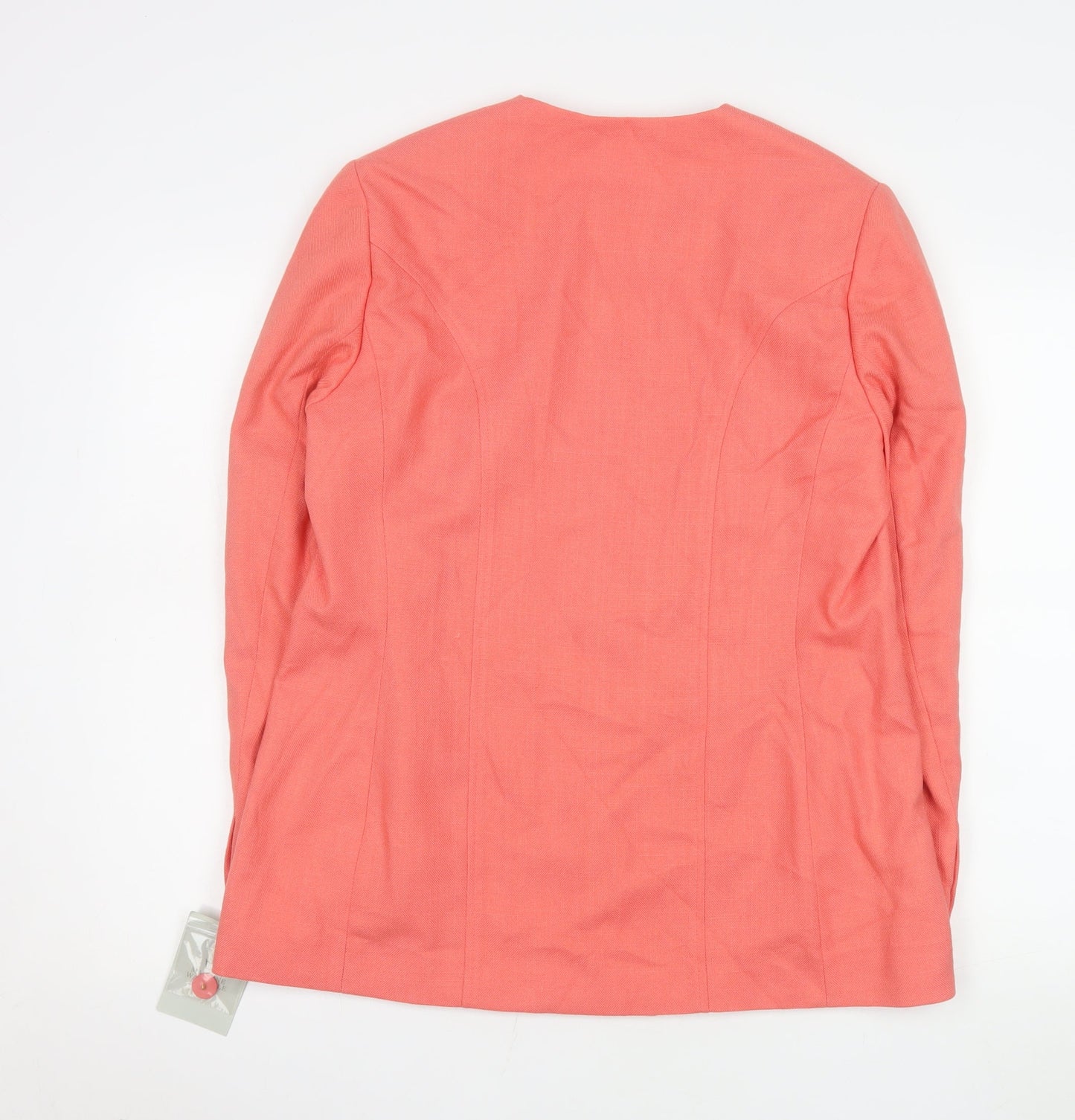 Holmewood Women’s Pink Long Sleeve Lined Blazer Size 14