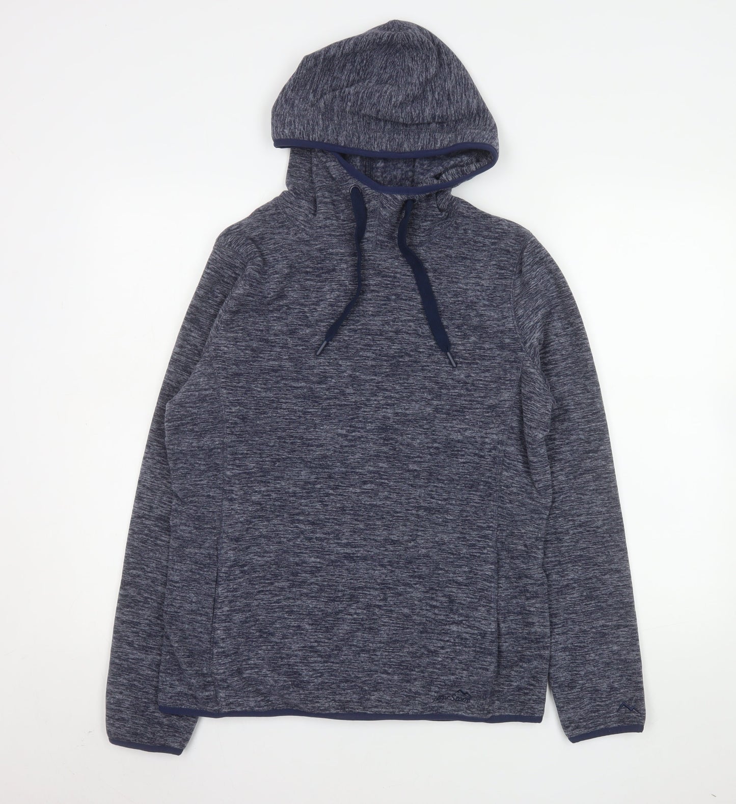 Peter Storm Women Blue Size 12 Pullover Hoodie Fleece Sweatshirt