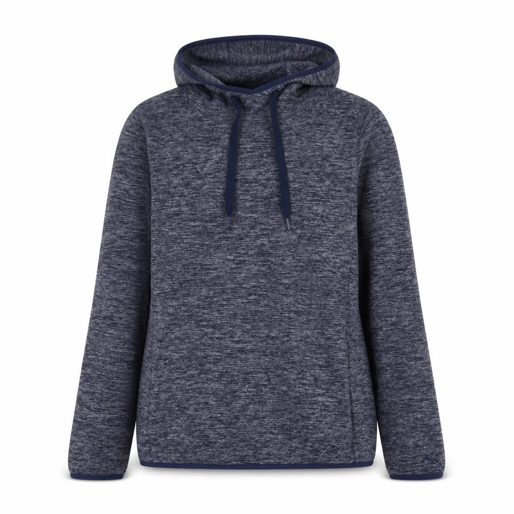 Peter Storm Women Blue Size 12 Pullover Hoodie Fleece Sweatshirt