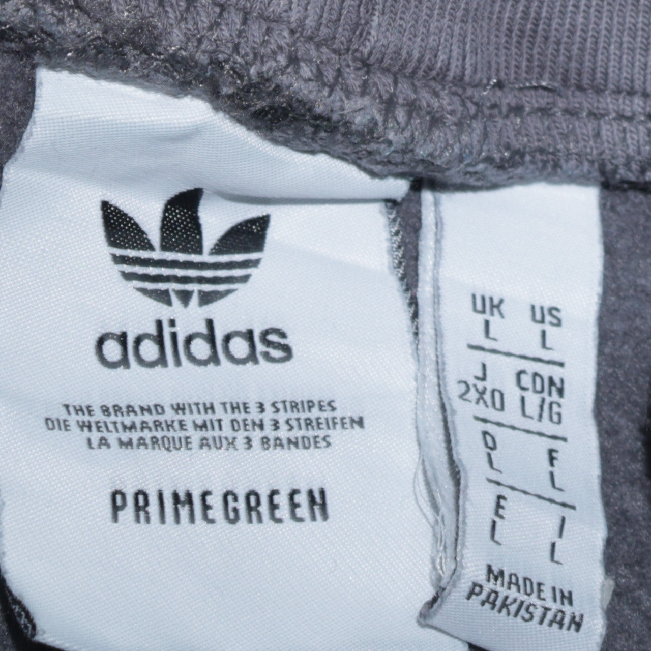 adidas Men Grey L Jogger Trousers Primegreen Regular Fit