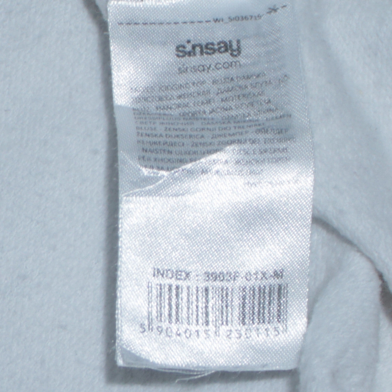 Sinsay Women White Mickey Mouse Pullover Hoodie Size M Disney Graphic