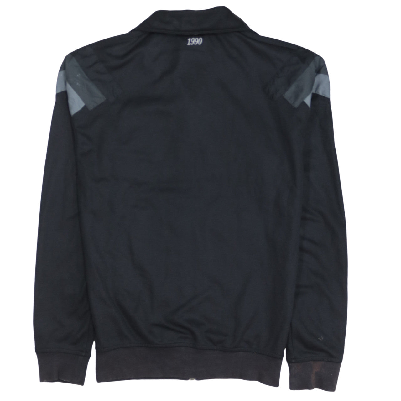 Adidas Men's Black Full Zip Collared Sweatshirt S