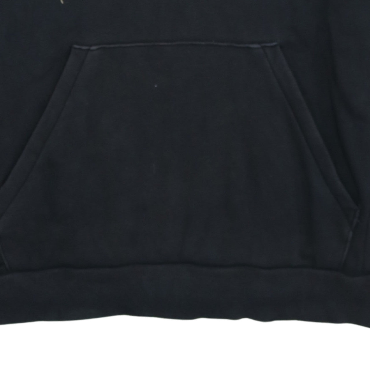 adidas Mens Black Pullover Hoodie Medium Logo Graphic Sportswear