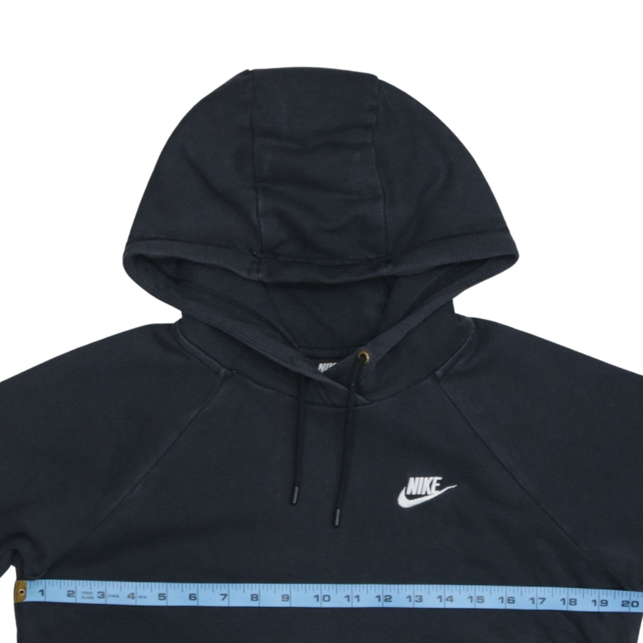 Nike Men's Black Pullover Hoodie Medium Sports Style