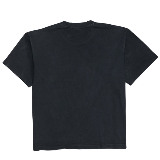 adidas Men's Black Cotton Crew Neck Short Sleeve T-Shirt Size L