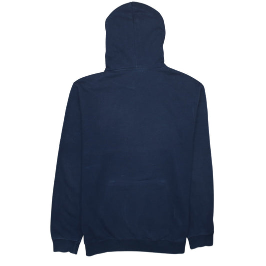 Champion Men's Blue XL Pullover Hoodie with Logo Print