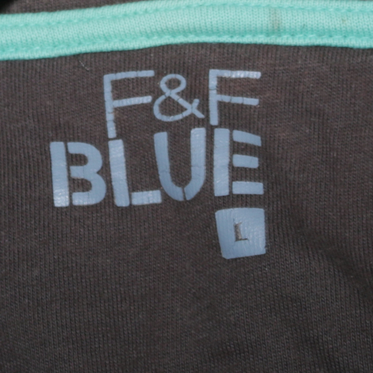 F&F Men’s Green Graphic Pullover Hoodie Size L