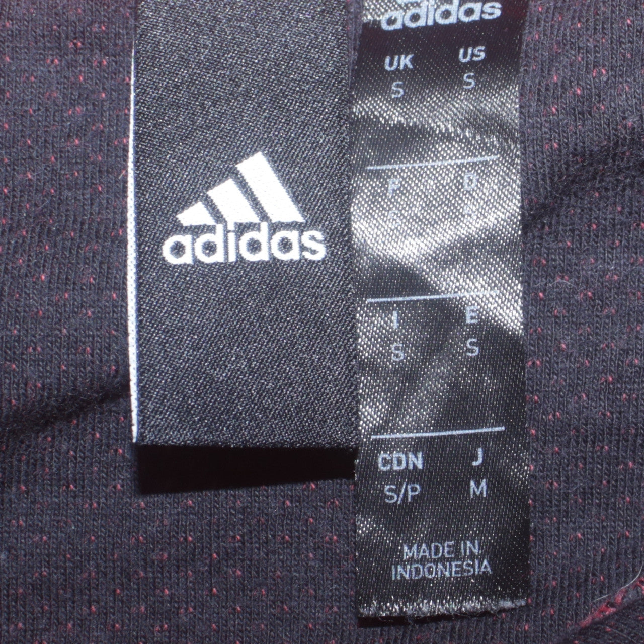 adidas Men's Red Pullover Hoodie Size S Sports Fleece