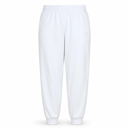 Puma Women’s White Jogger Sweatpants Size M Cotton Blend