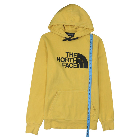 The North Face Men's Yellow Pullover Hoodie Size S Regular Fit