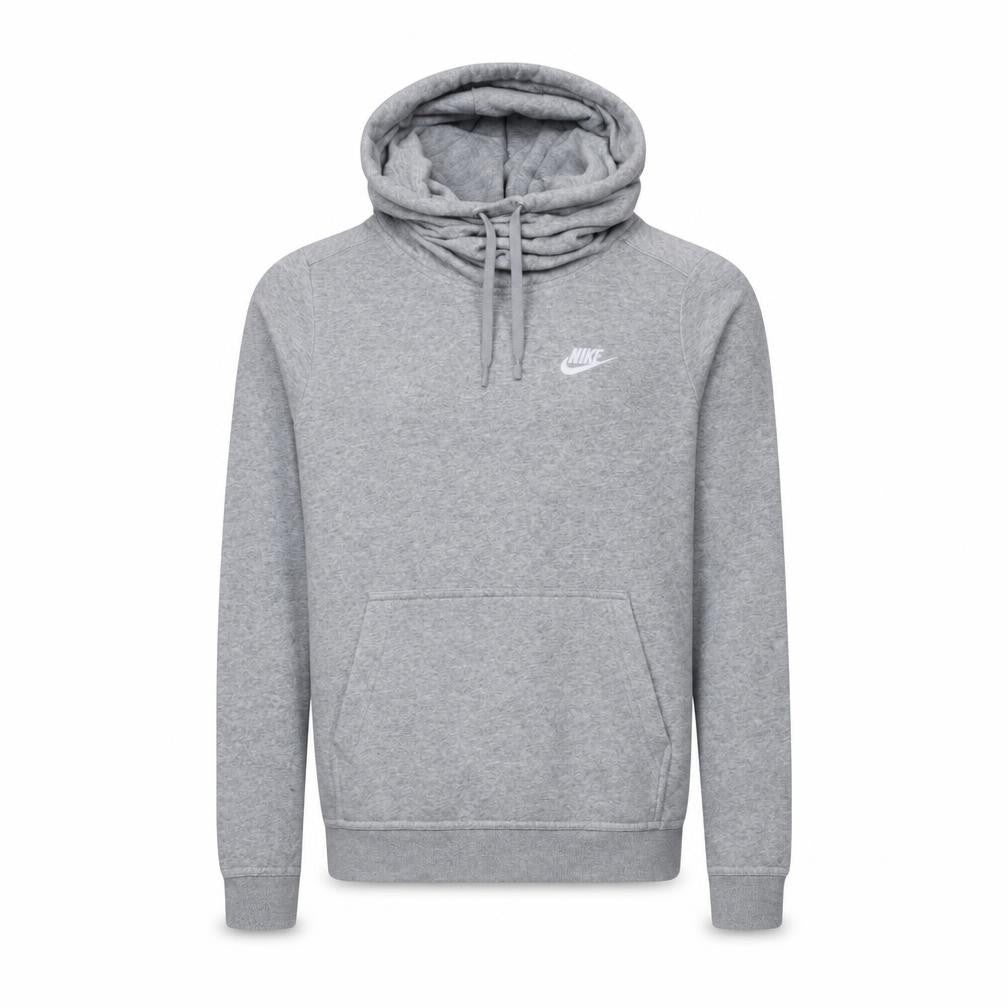 Nike Men's Grey Pullover Hoodie Small Regular Fit Sportswear