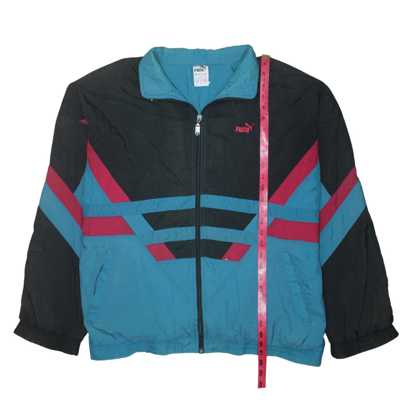Puma Men's Multicoloured XL 90s Retro Windbreaker Jacket