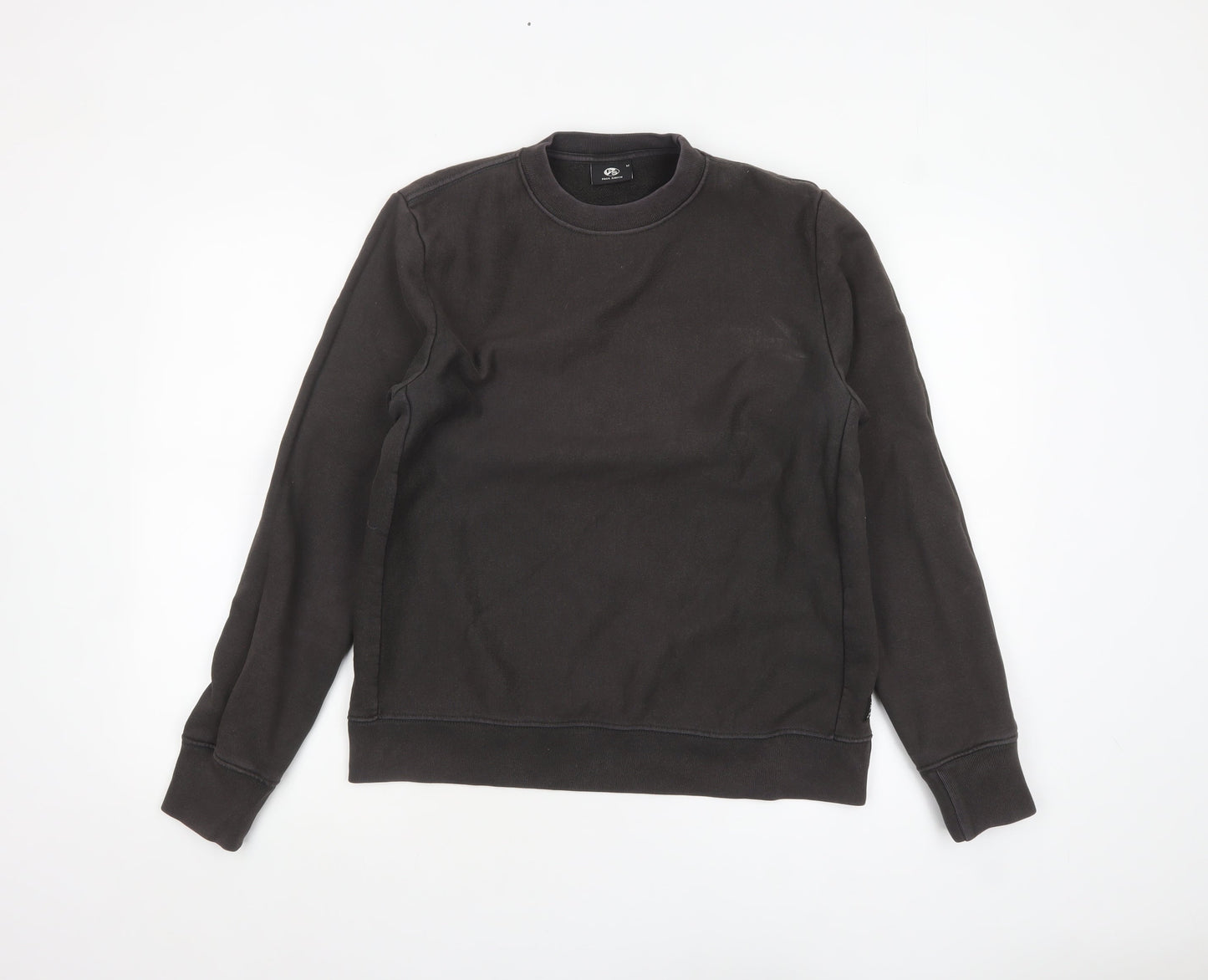 Paul Smith Men's Black Cotton Crew Neck Pullover Sweatshirt M
