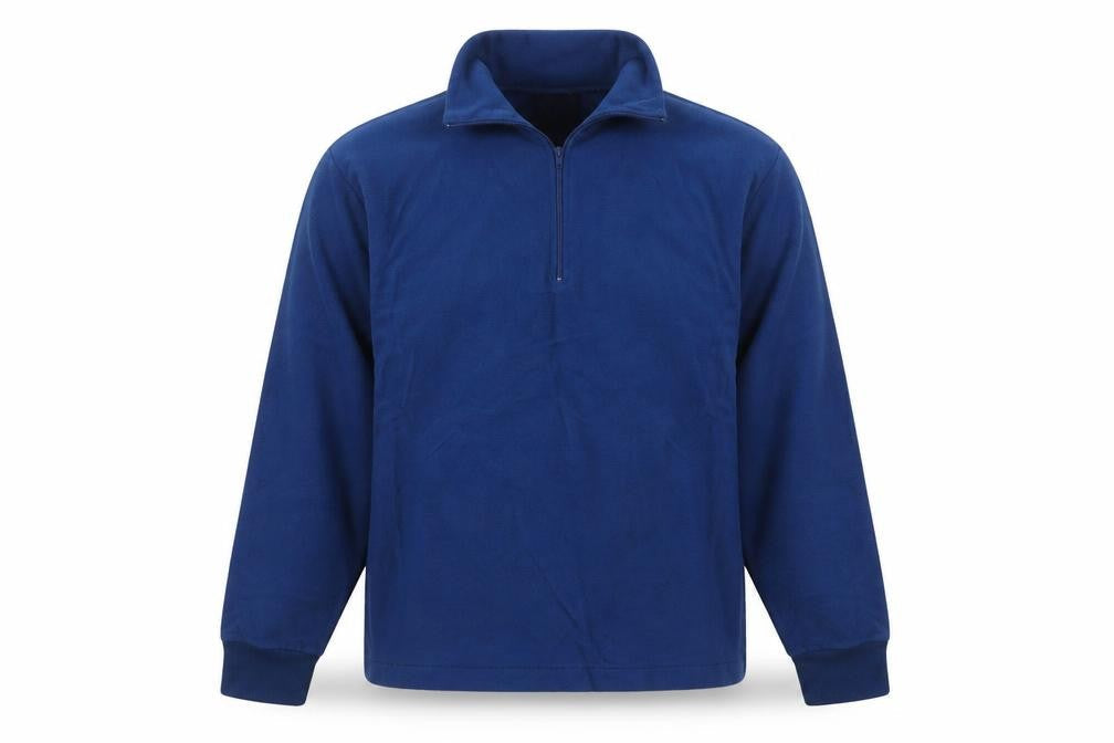 Plumage Women Blue Fleece Pullover Sweatshirt Size 16