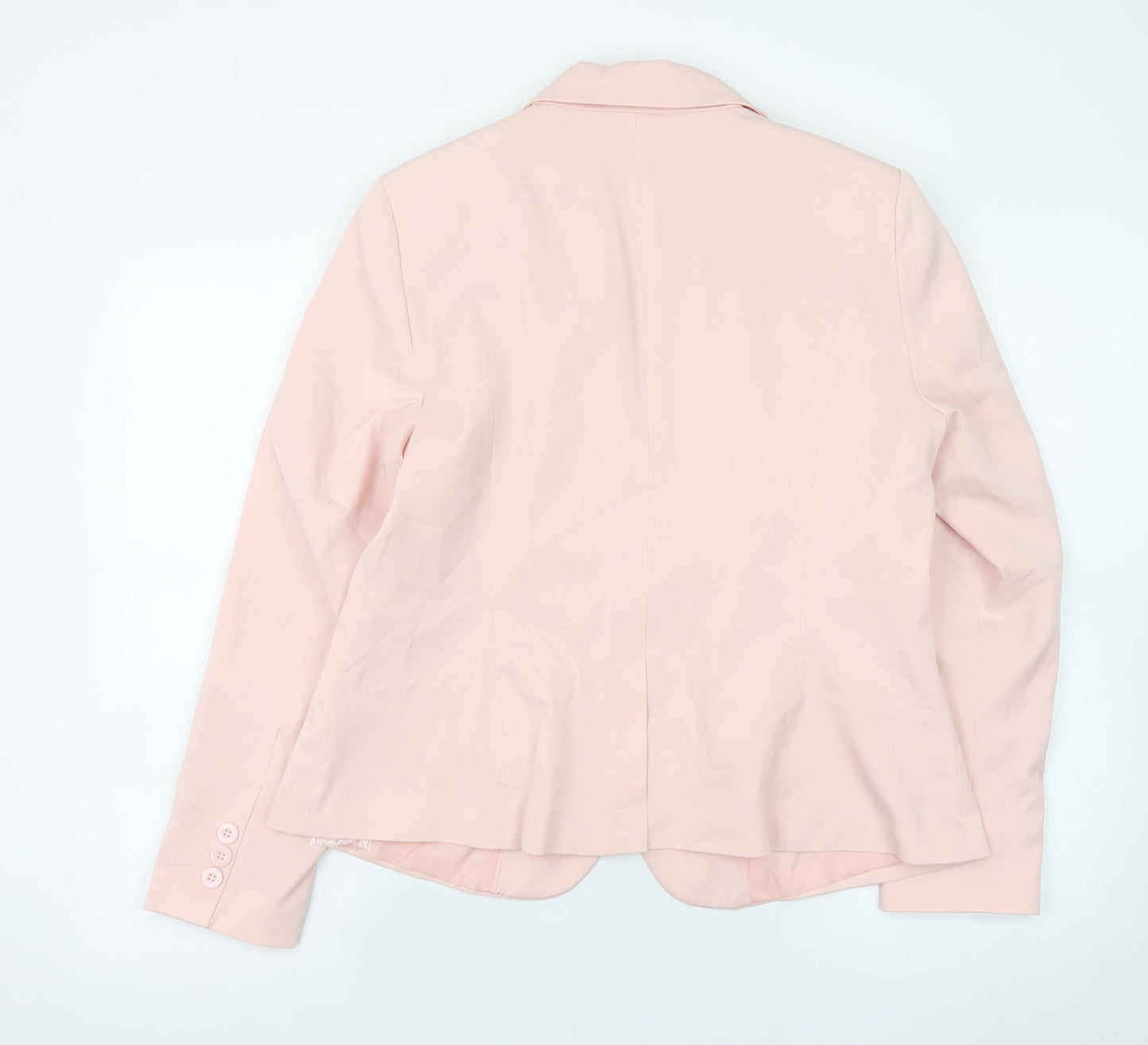 Bodyflirt Women's Pink Blazer Jacket Size 16 Classic Single-Breasted