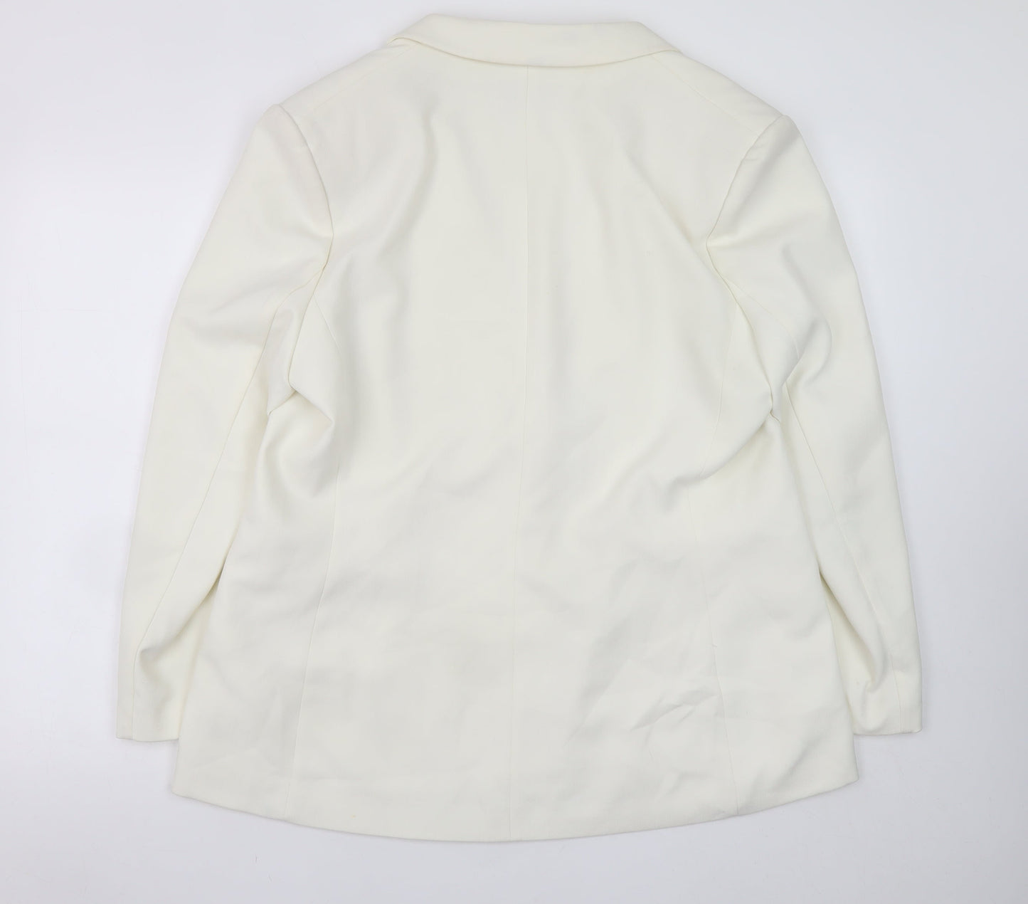 Marks and Spencer Women’s Ivory Blazer UK 20 Classic Formal Jacket