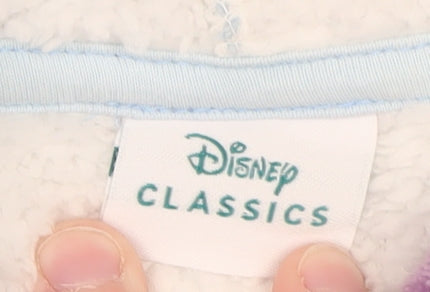 Disney Classics Stitch Blue Hooded Fleece Robe One Size Womens