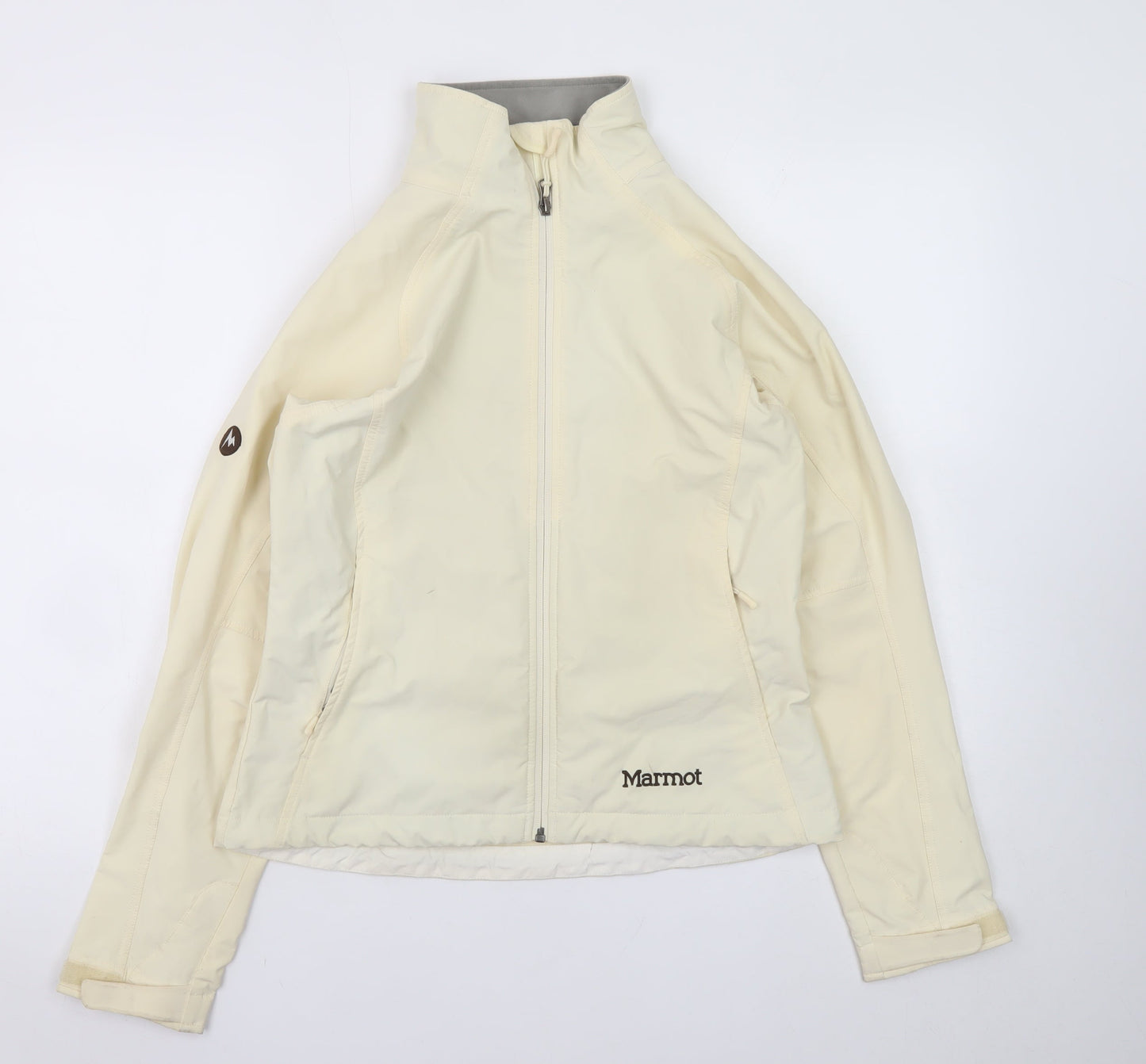 Marmot Women's Ivory Soft Shell Jacket Size M Water Resistant