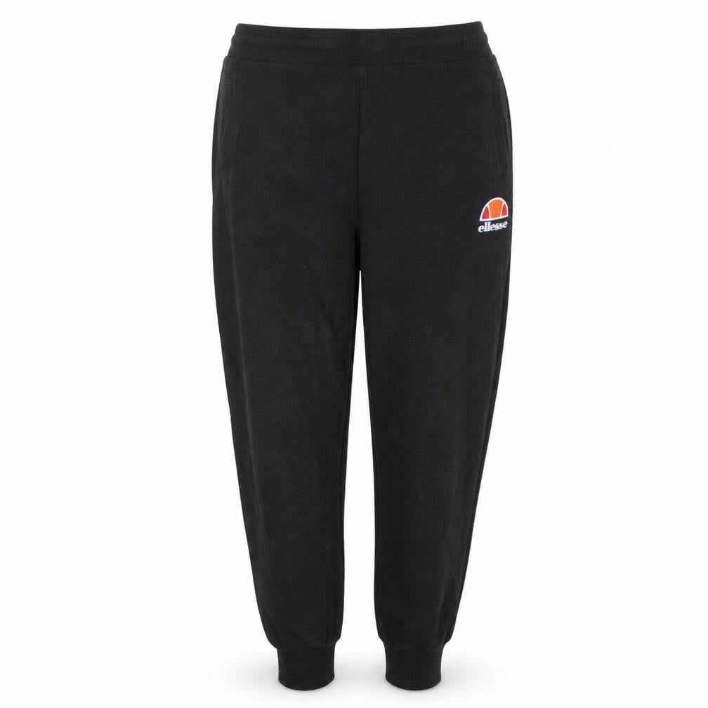 Ellesse Womens Black Jogger Trousers UK 16 Cotton Blend Fleece