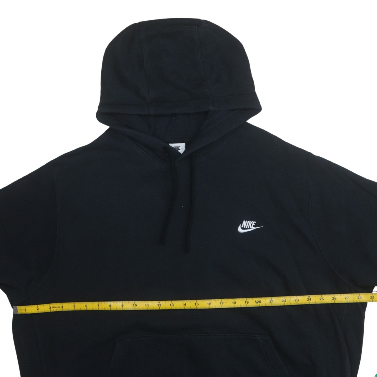 Nike Womens Black 3XL Pullover Hoodie Cotton Blend Casual