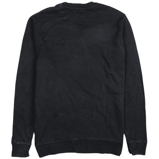Champion Men's Black Small Crew Neck Pullover Sweatshirt
