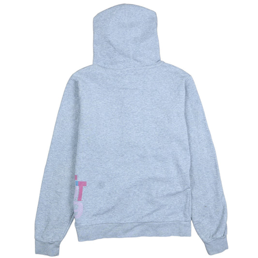 Champion Womens Grey Half Zip Hoodie Small Sport Stretch