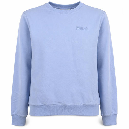 Fila Women's Light Blue Crew Neck Pullover Sweatshirt XS