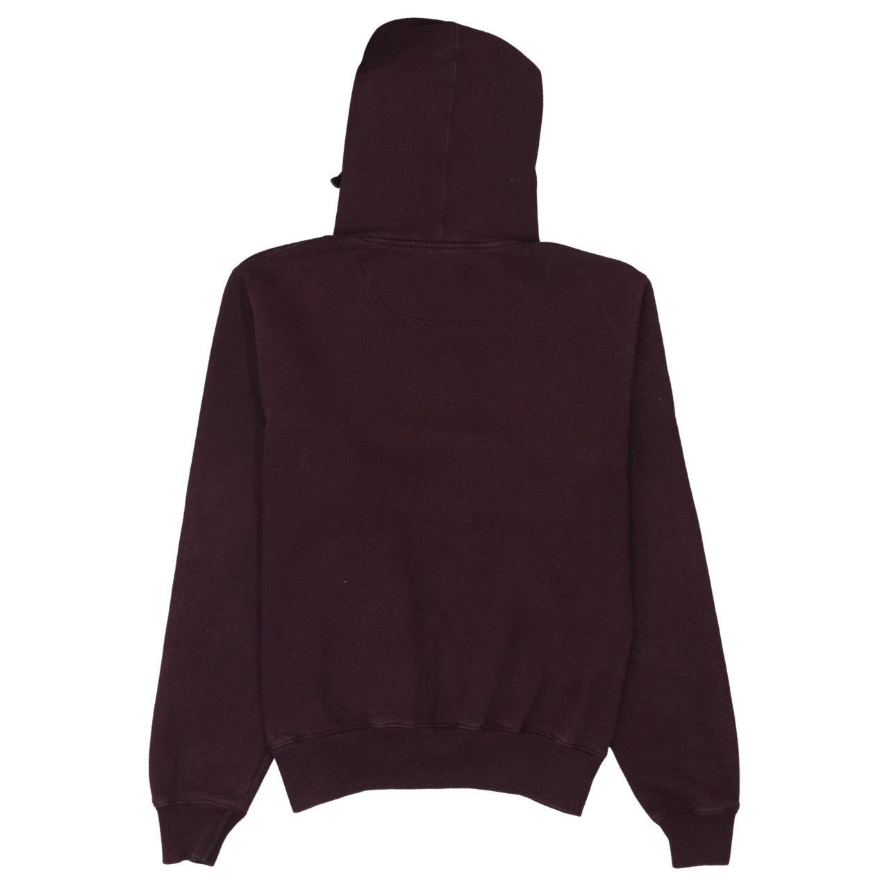 Champion Men's Brown Pullover Hoodie Small Fleece Logo Sweatshirt