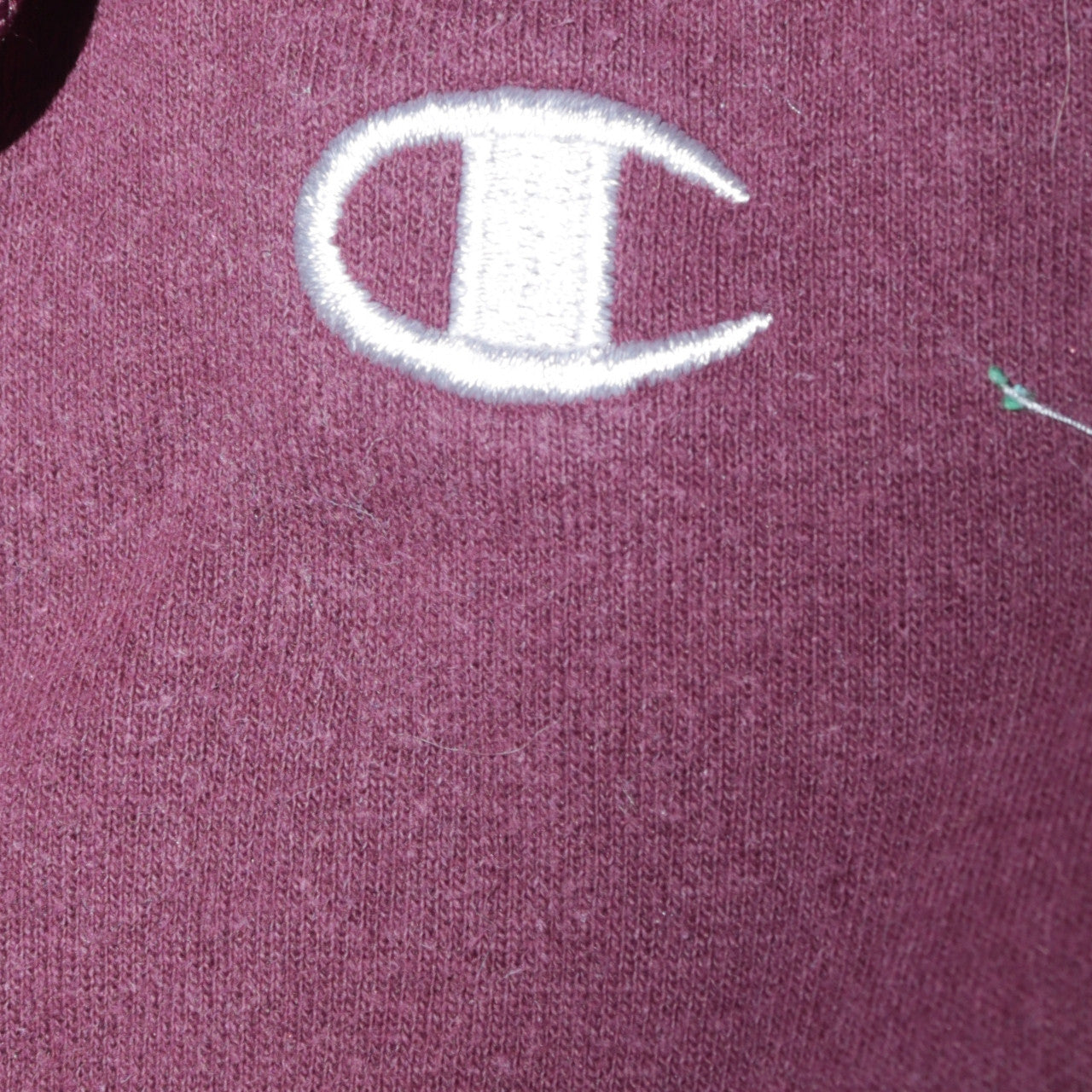 Champion Men's Brown Pullover Hoodie Small Fleece Logo Sweatshirt